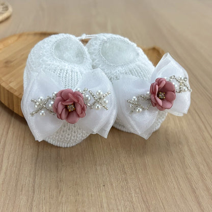 Sapatinho Bebê Flor