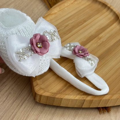 Sapatinho Bebê Flor