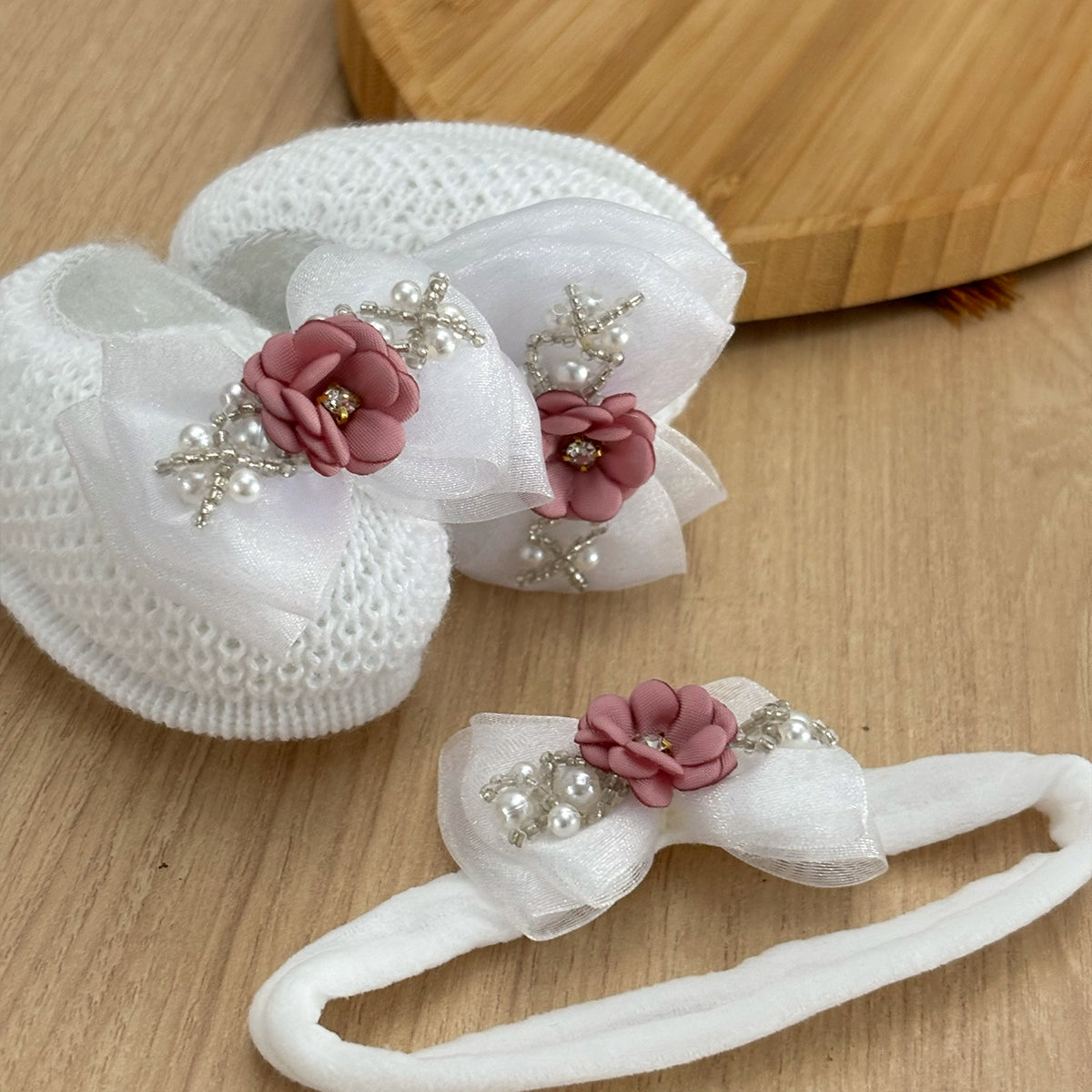 Sapatinho Bebê Flor