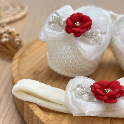 Sapatinho Bebê Flor