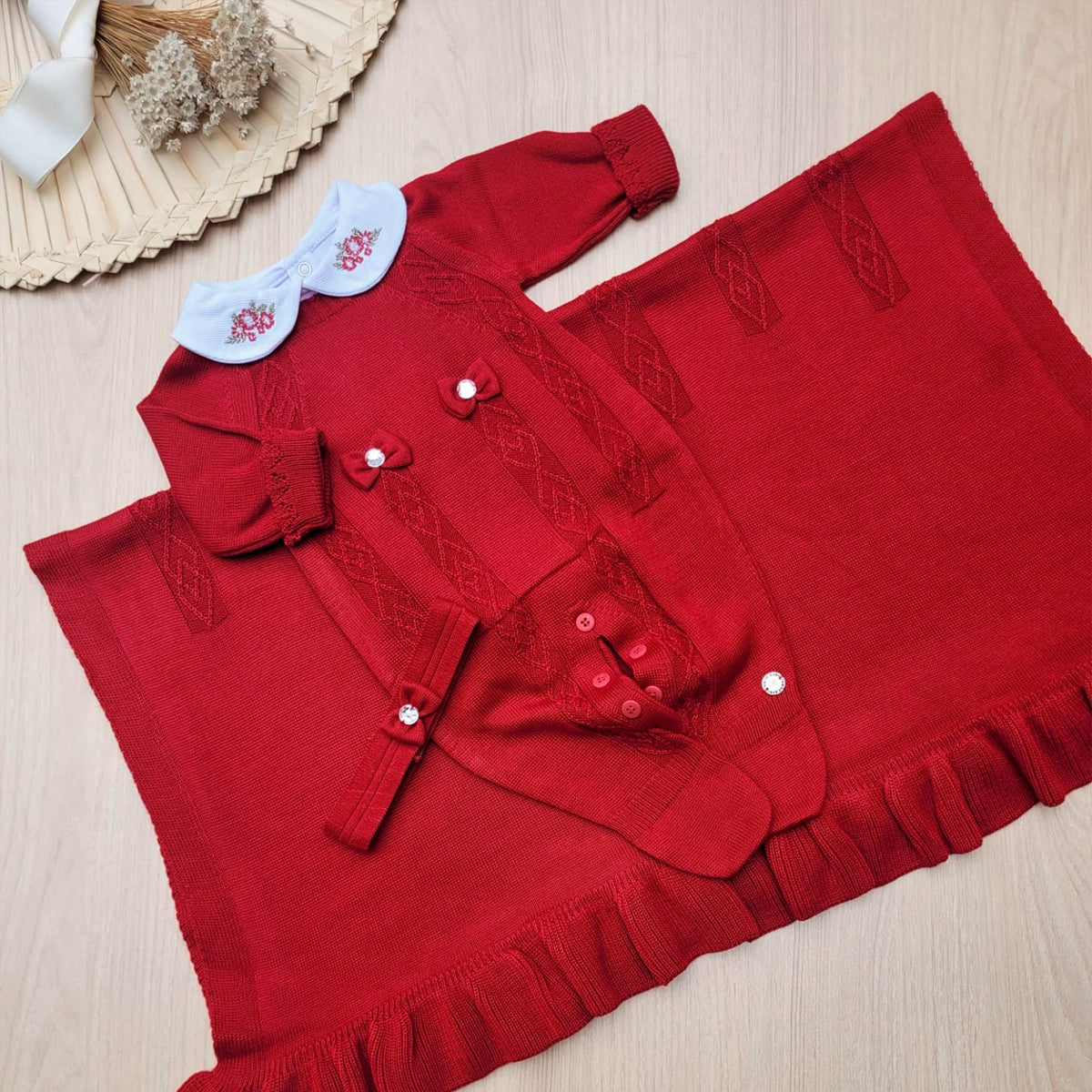 Saída Maternidade Tricot Stella