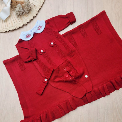 Saída Maternidade Tricot Stella