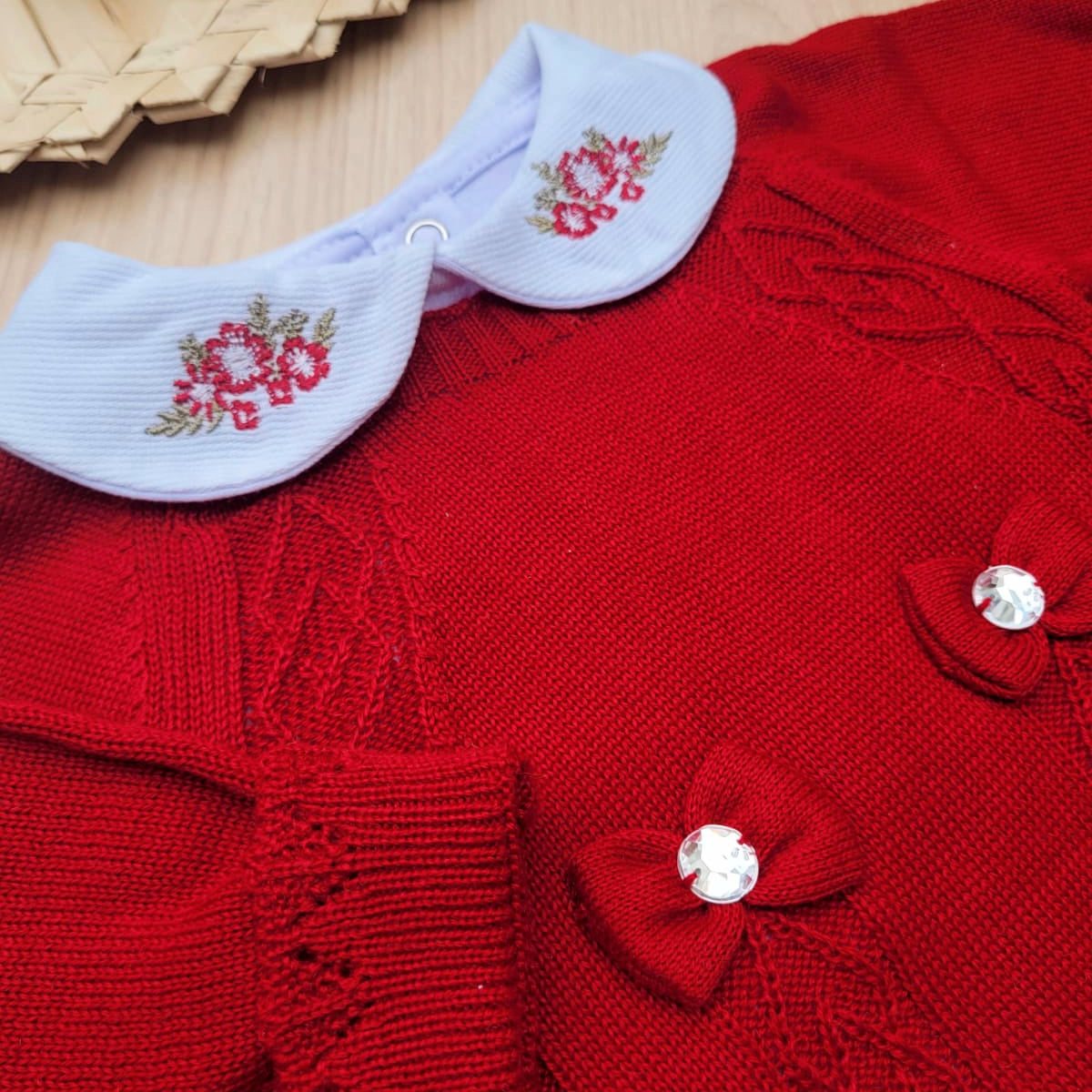 Saída Maternidade Tricot Stella