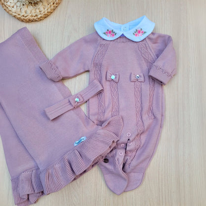 Saída Maternidade Tricot Stella