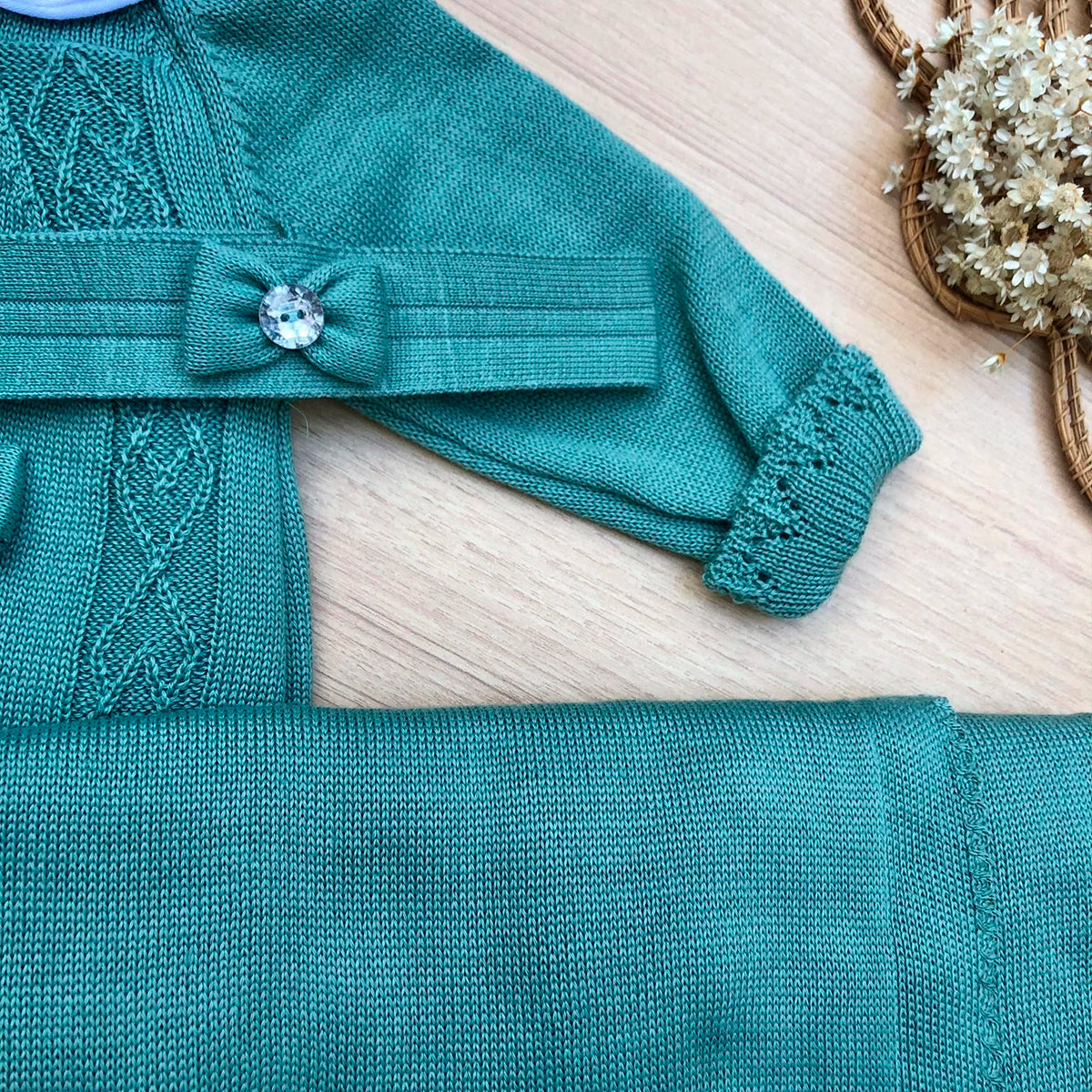 Saída Maternidade Tricot Stella