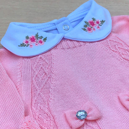 Saída Maternidade Tricot Stella