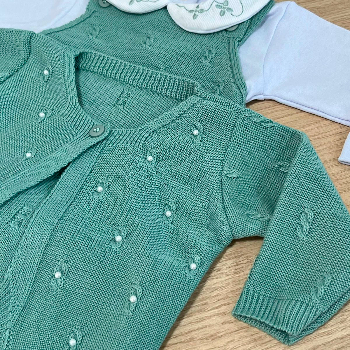 Saída Maternidade Tricot Vitória