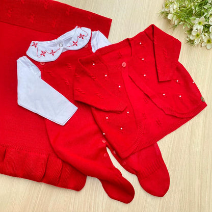 Saída Maternidade Tricot Vitória