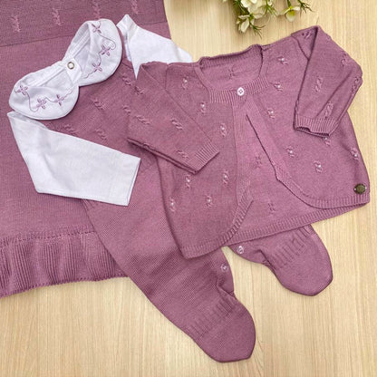 Saída Maternidade Tricot Vitória