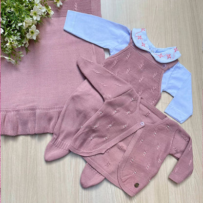 Saída Maternidade Tricot Vitória