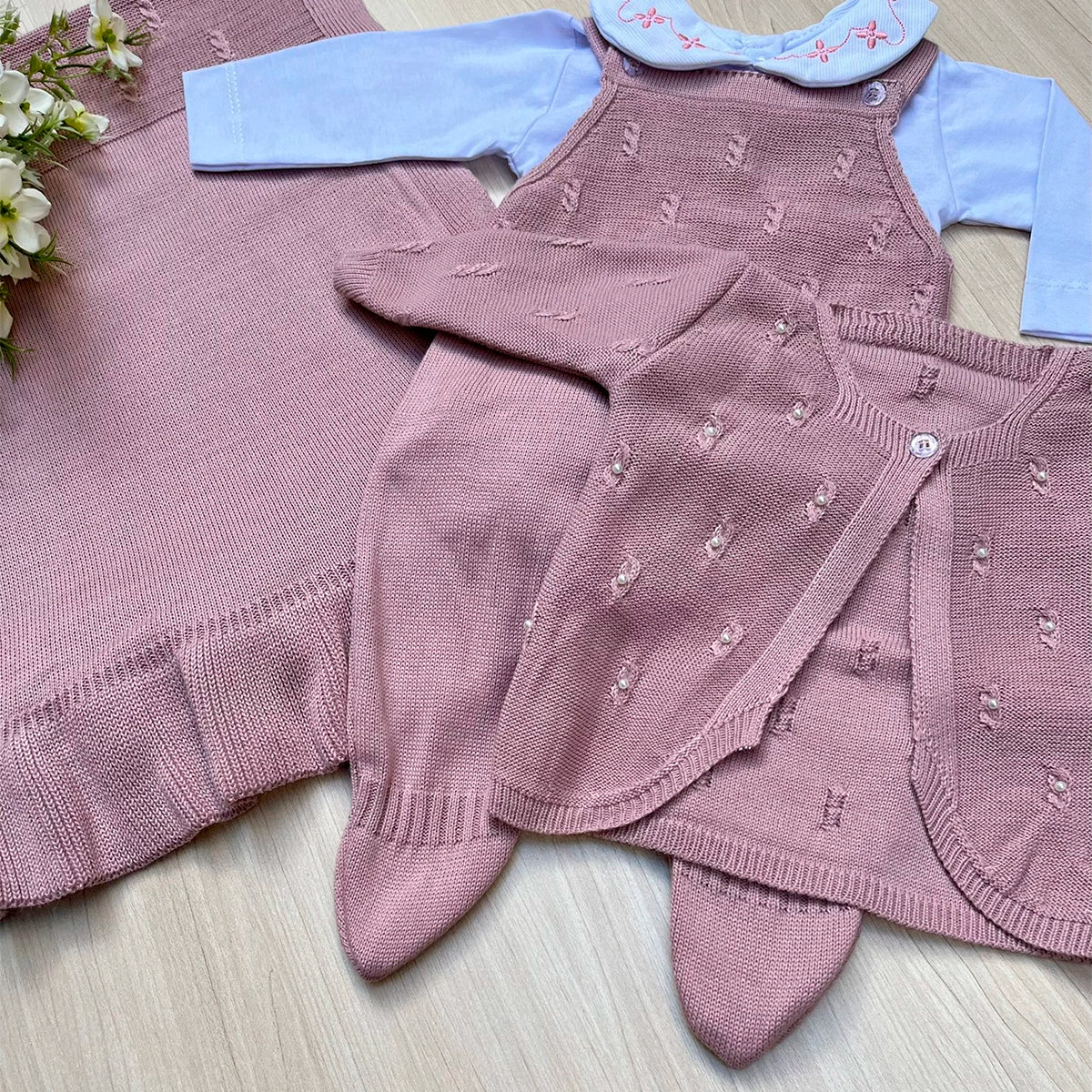 Saída Maternidade Tricot Vitória