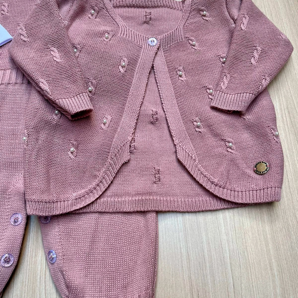 Saída Maternidade Tricot Vitória