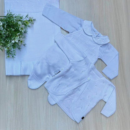 Saída Maternidade Tricot Vitória