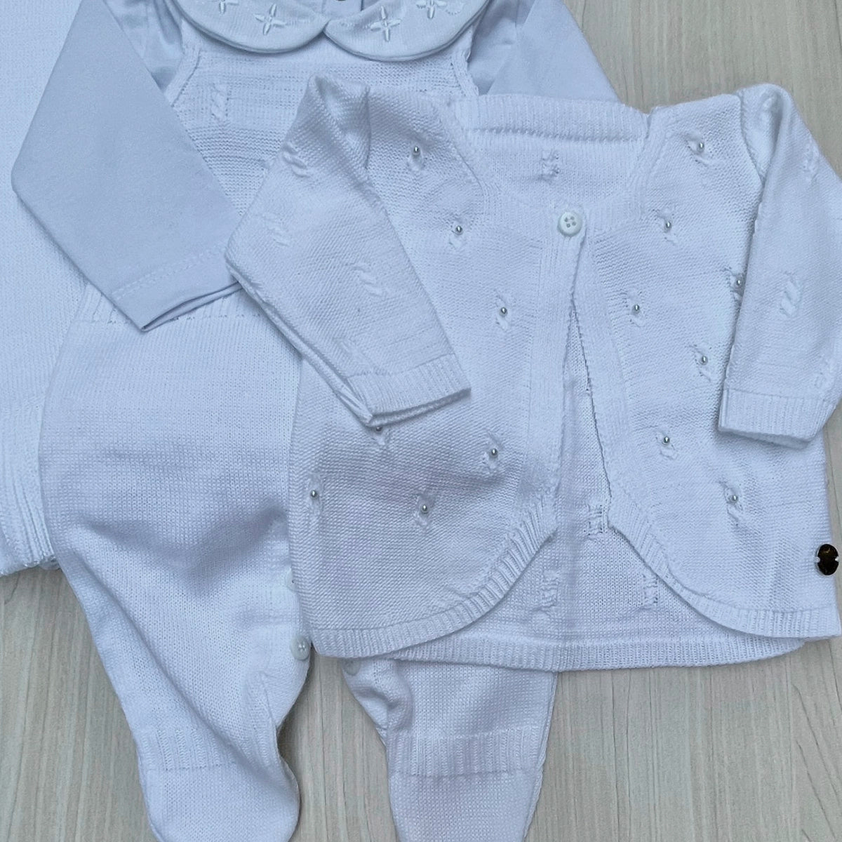 Saída Maternidade Tricot Vitória