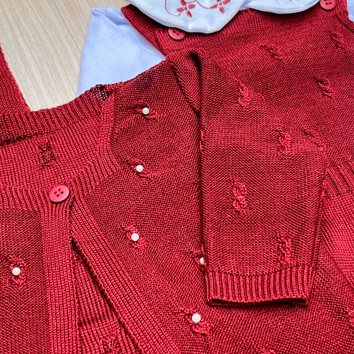 Saída Maternidade Tricot Vitória