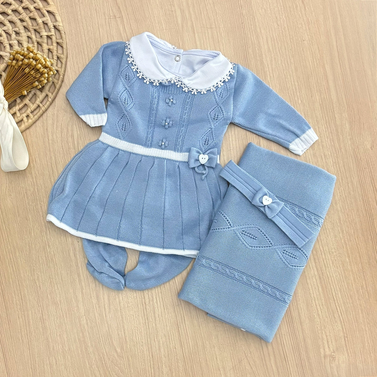 Saída Maternidade Tricot Vivi