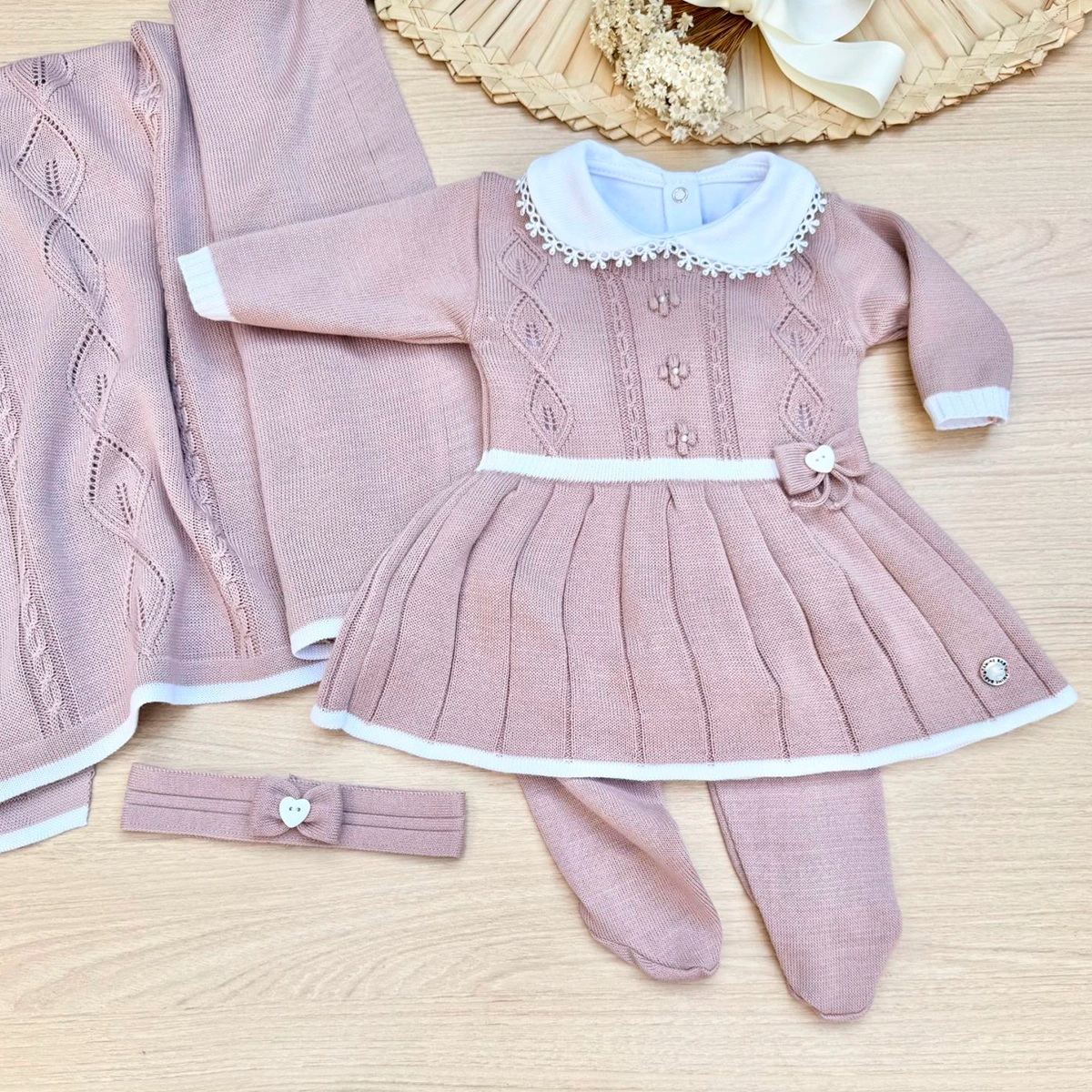Saída Maternidade Tricot Vivi