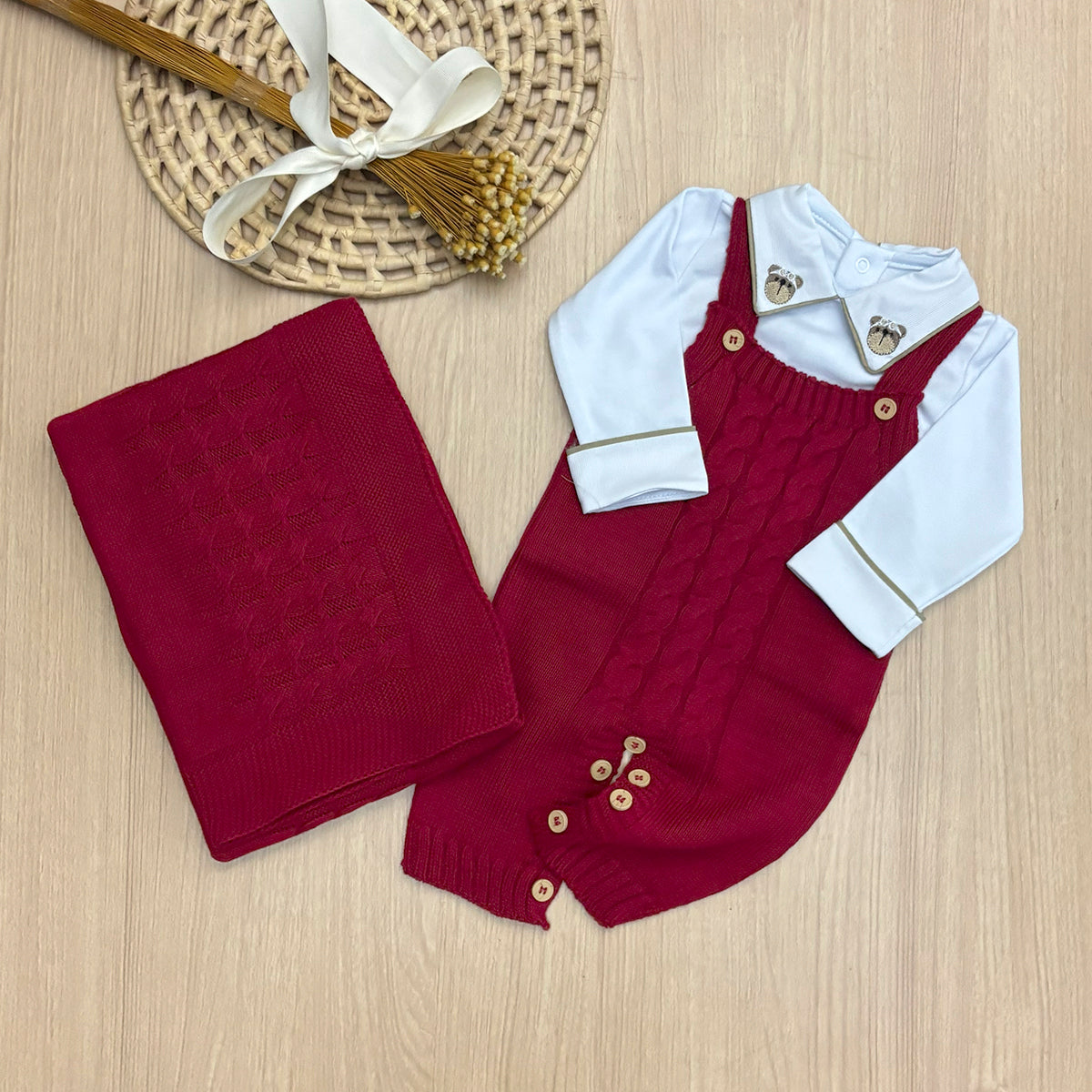 Saída Maternidade Tricot Thiago