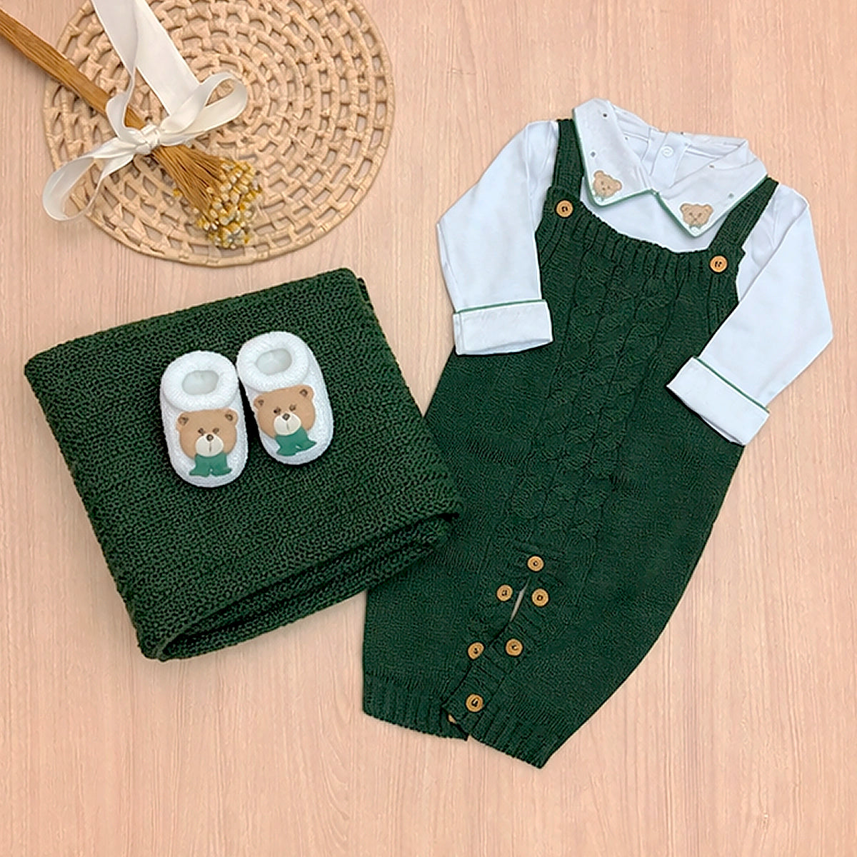 Saída Maternidade Tricot Theo