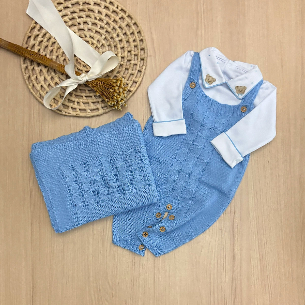 Saída Maternidade Tricot Theo
