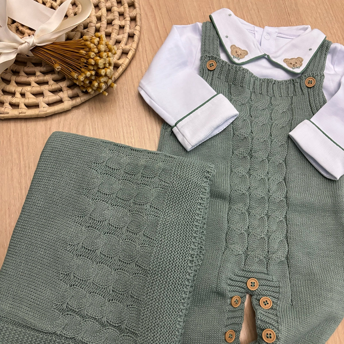 Saída Maternidade Tricot Theo