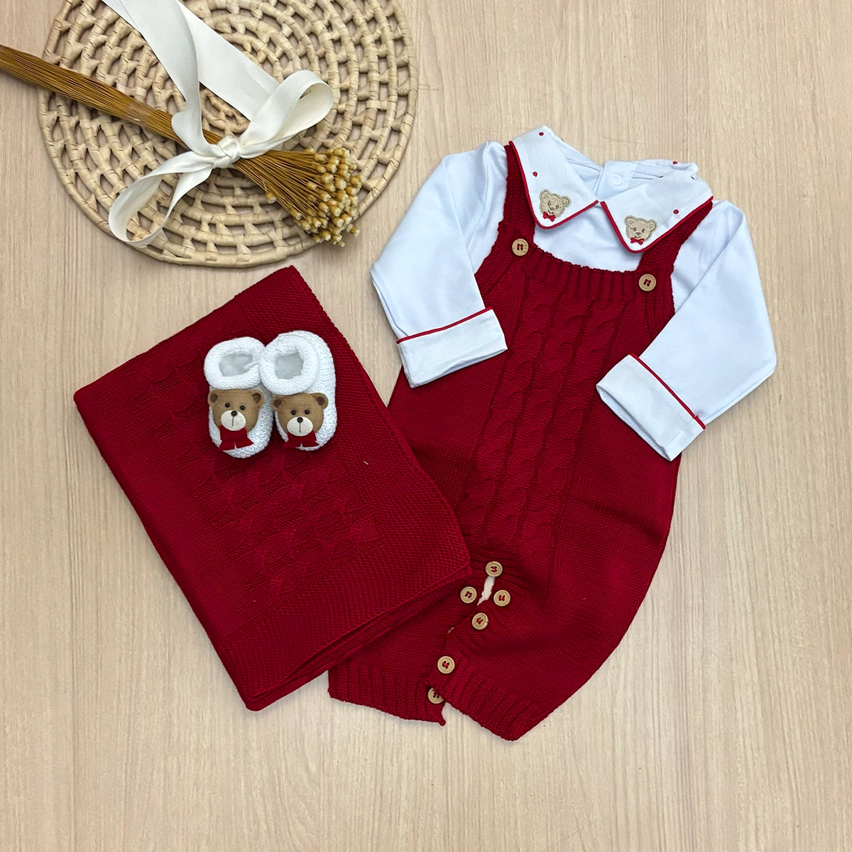 Saída Maternidade Tricot Theo