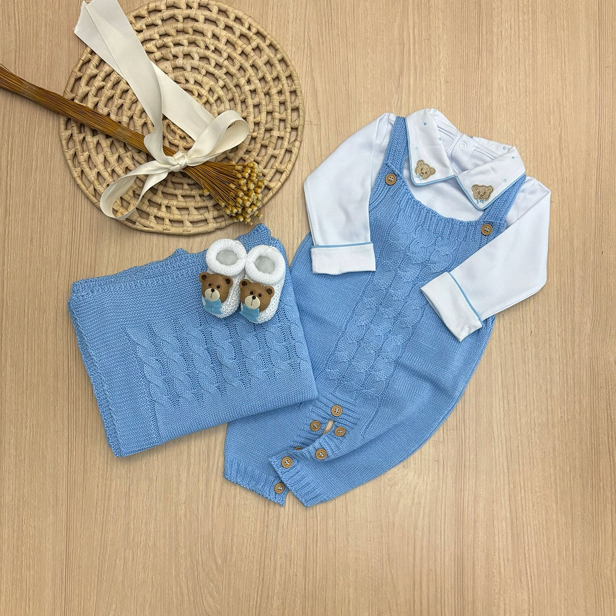 Saída Maternidade Tricot Theo