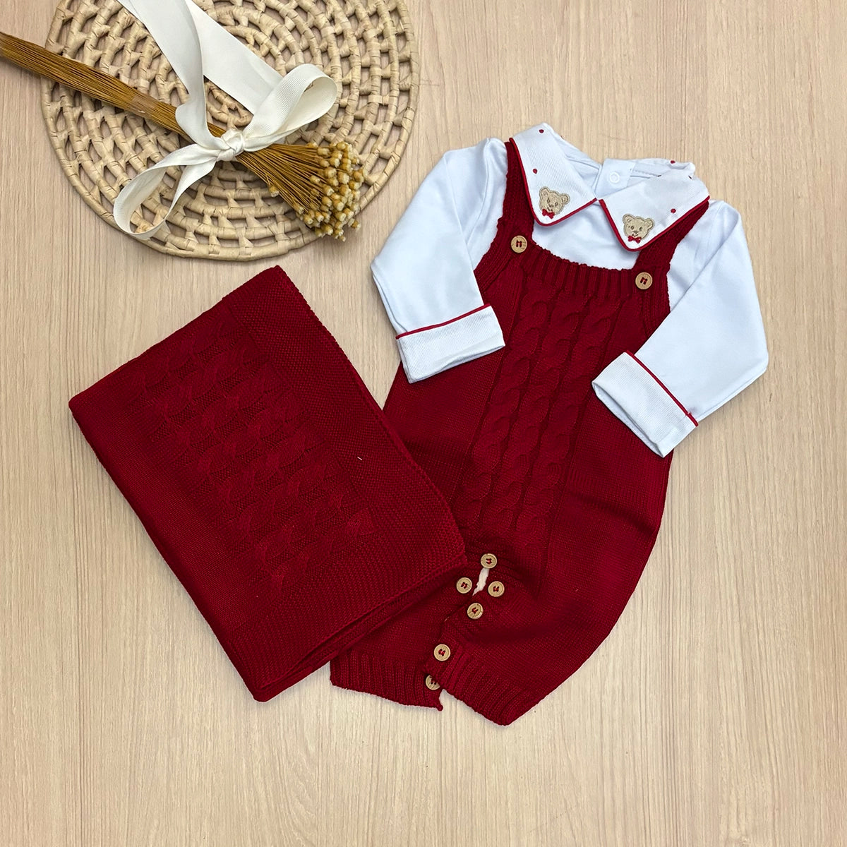 Saída Maternidade Tricot Theo