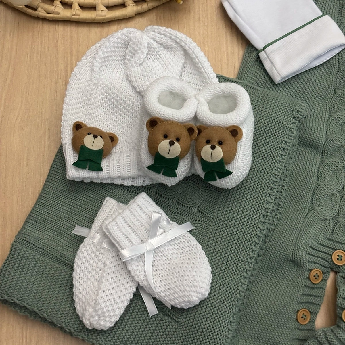 Saída Maternidade Tricot Theo