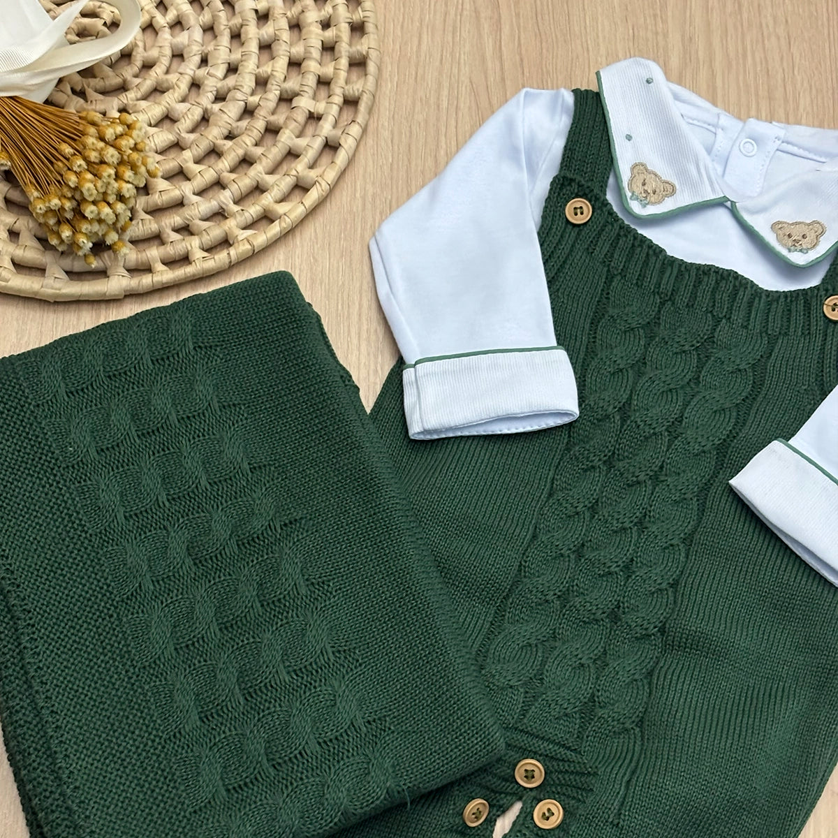 Saída Maternidade Tricot Theo