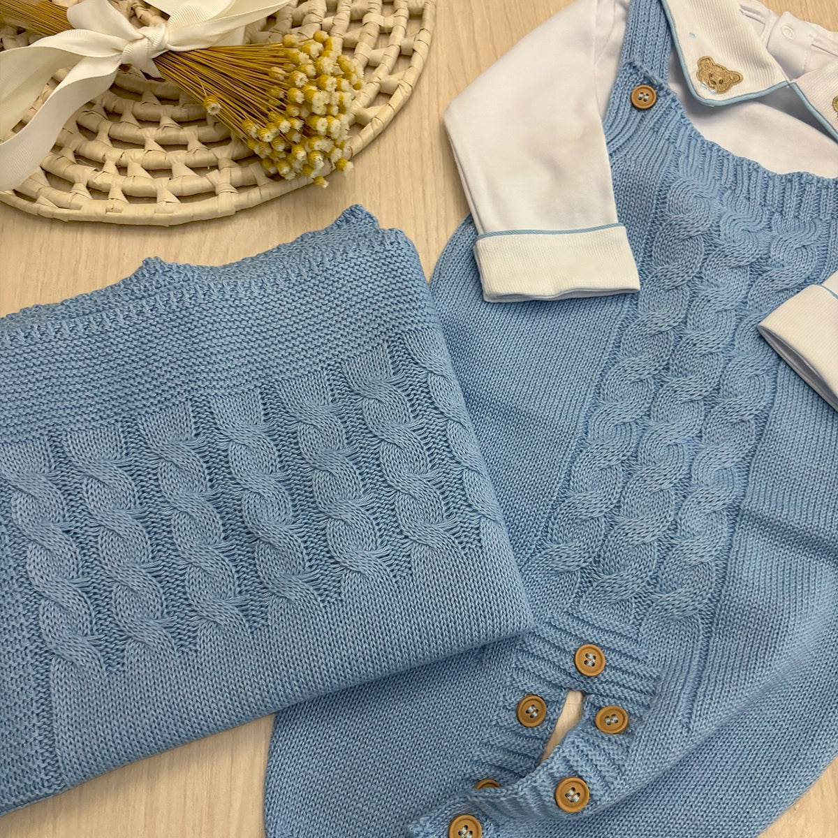 Saída Maternidade Tricot Theo