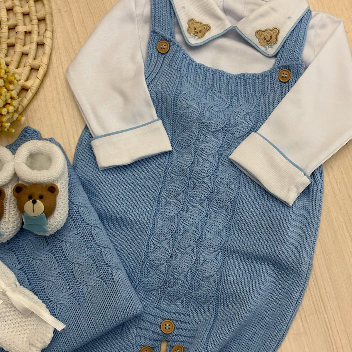 Saída Maternidade Tricot Theo