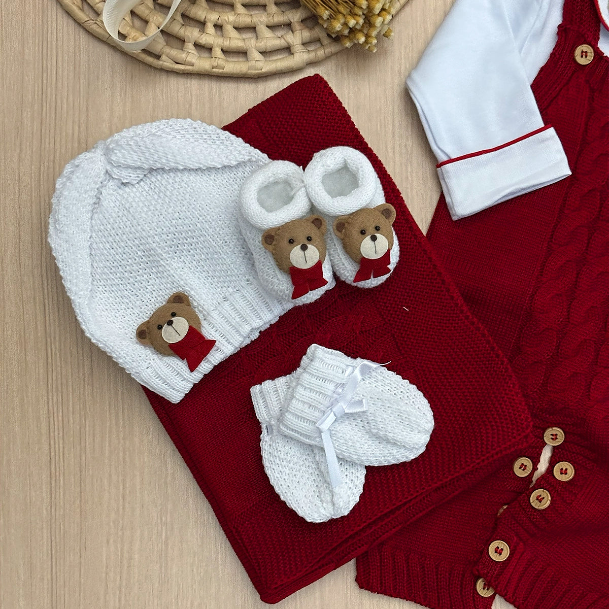 Saída Maternidade Tricot Theo
