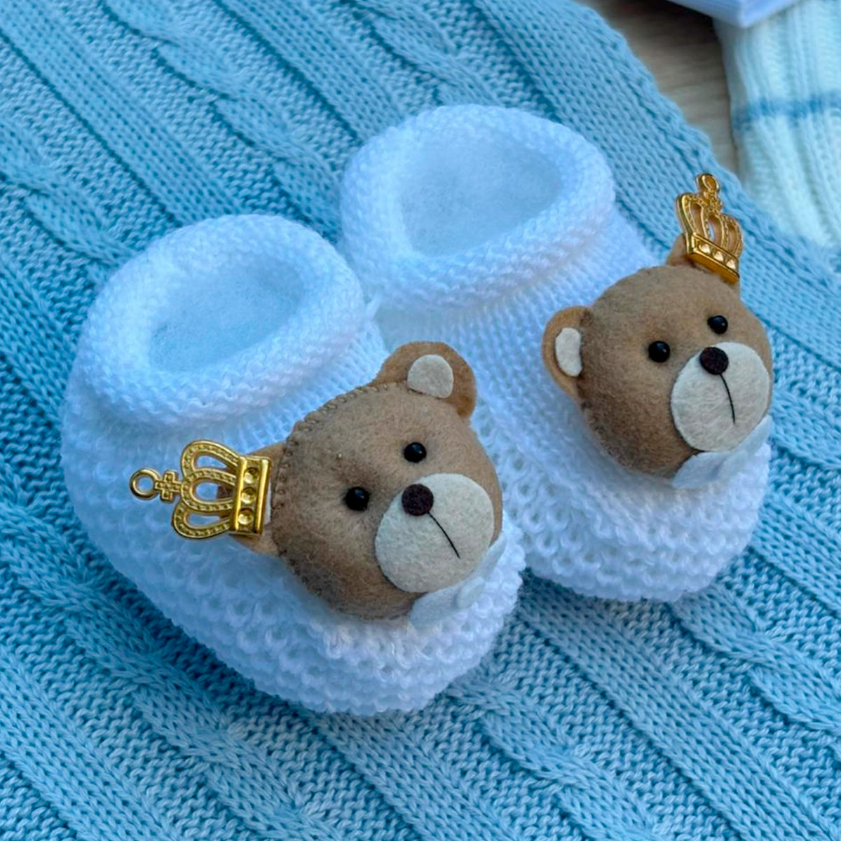 Saída Maternidade Tricot Davi