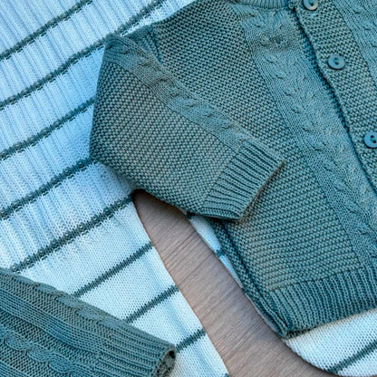 Saída Maternidade Tricot Davi