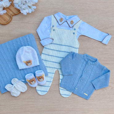 Saída Maternidade Tricot Davi