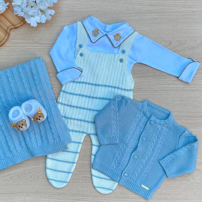 Saída Maternidade Tricot Davi