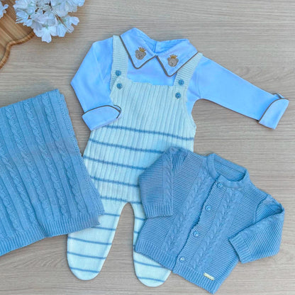 Saída Maternidade Tricot Davi