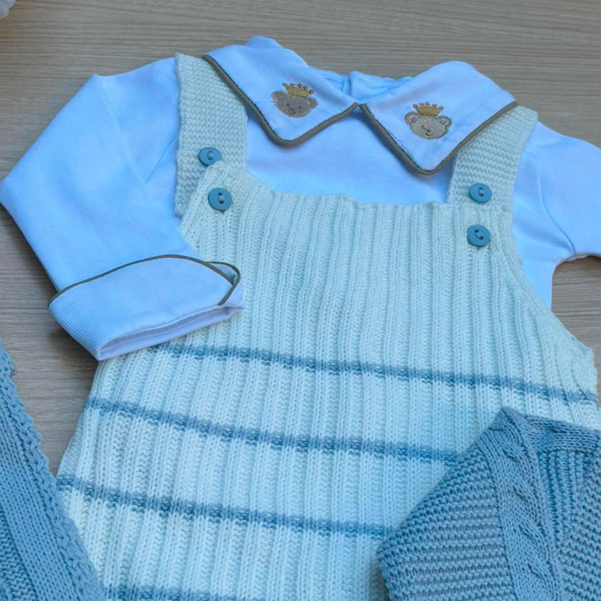 Saída Maternidade Tricot Davi