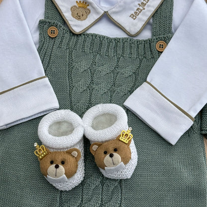 Saída Maternidade Tricot Raul Personalizado