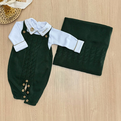Saída Maternidade Tricot Raul Personalizado