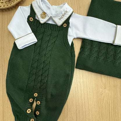 Saída Maternidade Tricot Raul Personalizado