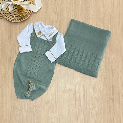 Saída Maternidade Tricot Raul Personalizado