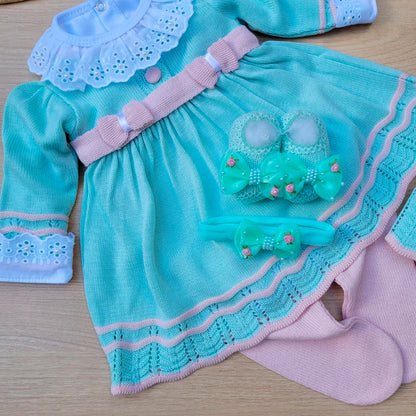 Saída Maternidade Tricot Luna
