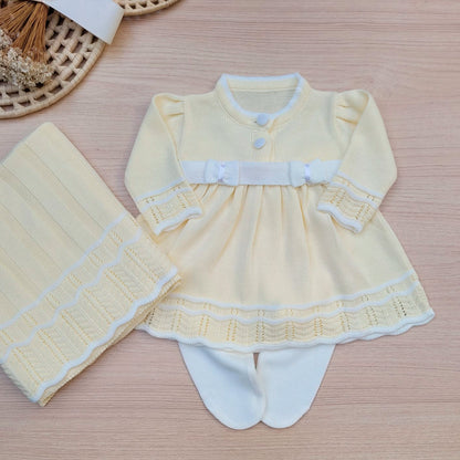 Saída Maternidade Tricot Luna