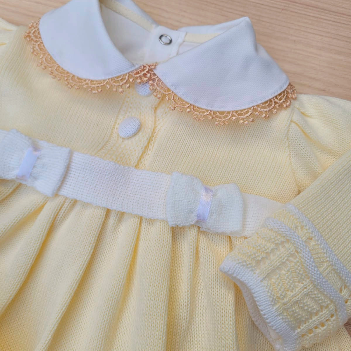 Saída Maternidade Tricot Luna
