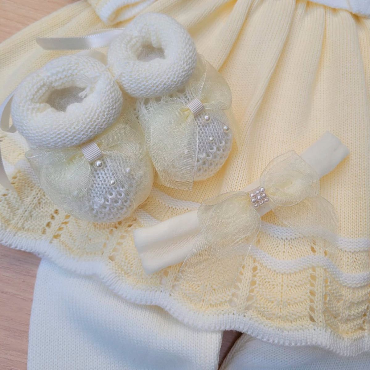 Saída Maternidade Tricot Luna