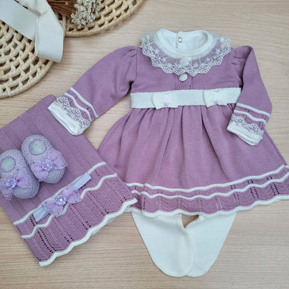 Saída Maternidade Tricot Luna