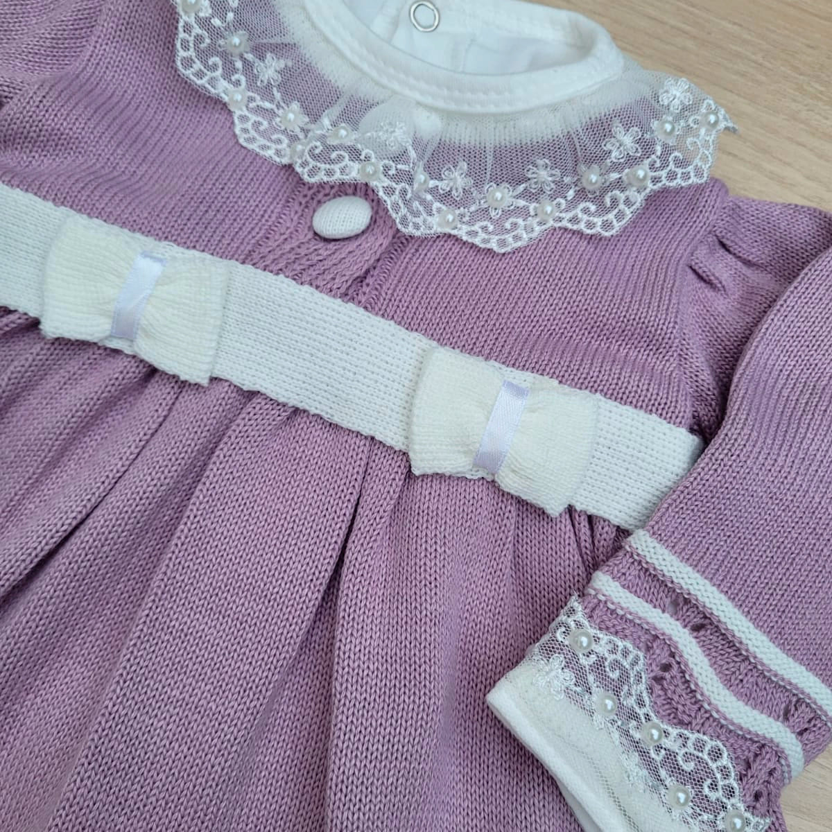 Saída Maternidade Tricot Luna