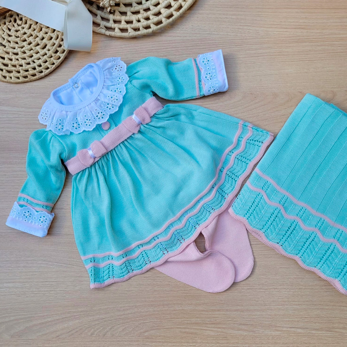 Saída Maternidade Tricot Luna